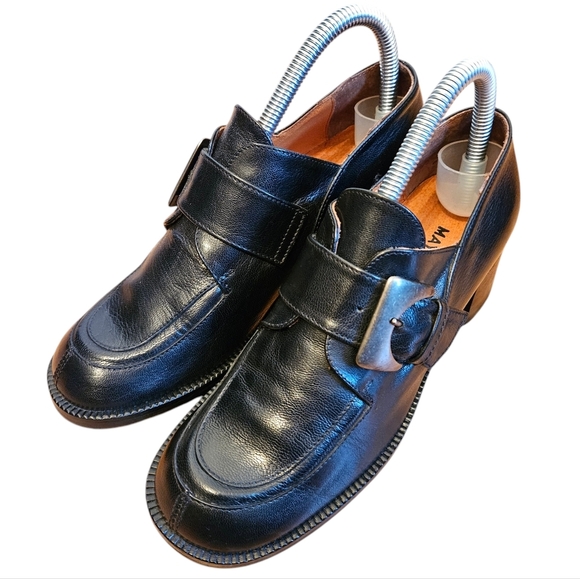 May Fair Women's Casual Block Heel Black Shoes Size EU 37. - Picture 2 of 11